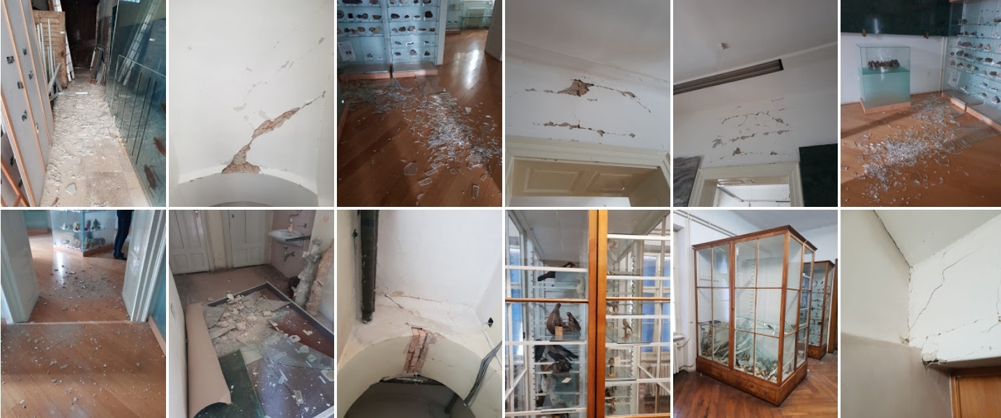 Hrvatski prirodoslovni muzej teško stradao u potresu